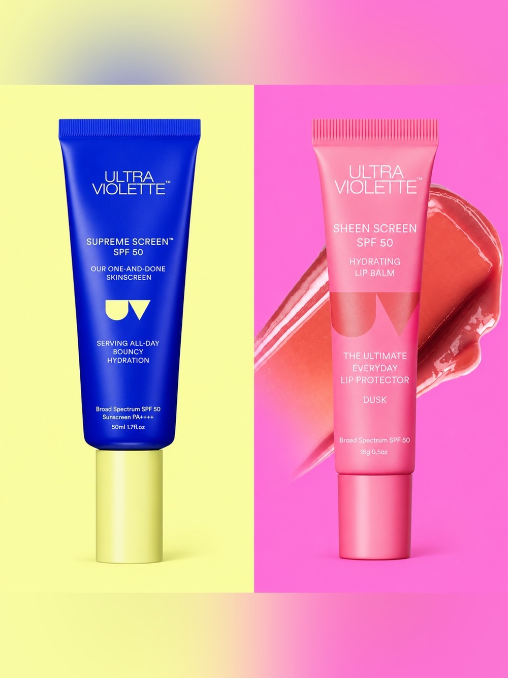 Ultra Violette Supreme Screen and Sheen Screen SPF 50
